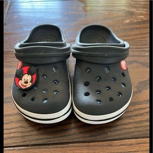 Little Kids Size 9 Mickey Crocs